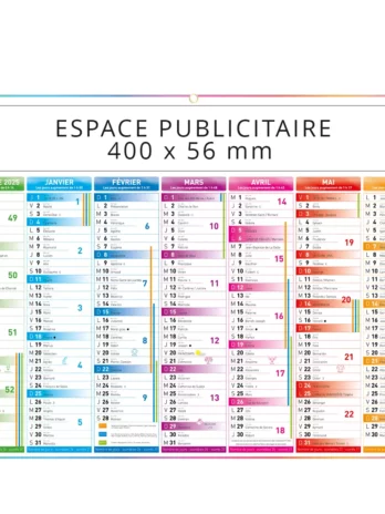 Calendrier C42 Classique Quadri