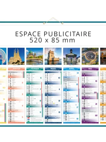 Calendrier C55 Monuments