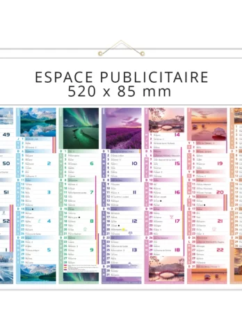 Calendrier C55 Nature