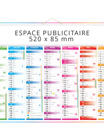 Calendrier C55 Classique quadri