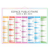 Calendrier format C55 en quadri
