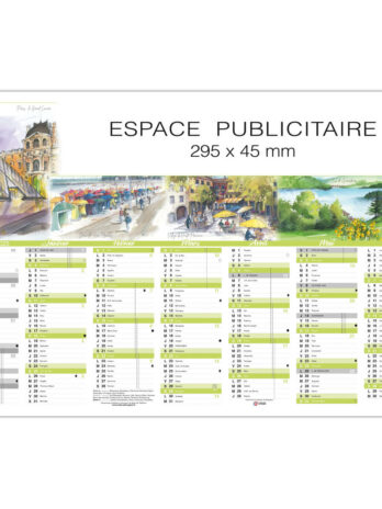Calendrier C44 Aquarelles de France