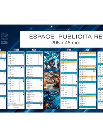 Calendrier C44 High Tech