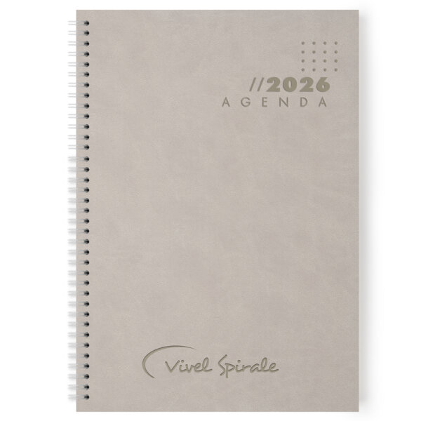 Agenda Vivel standard spiralé A27