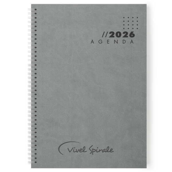 Agenda Vivel standard spiralé A27